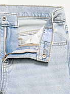 Image number 5 showing, High-Waisted Ripped Baggy Wide-Leg Jeans for Girls