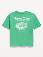 Image number 2 showing, Oversized Short-Sleeve Graphic T-Shirt for Boys