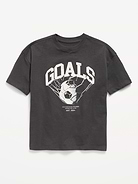 Image number 1 showing, Oversized Short-Sleeve Graphic T-Shirt for Boys