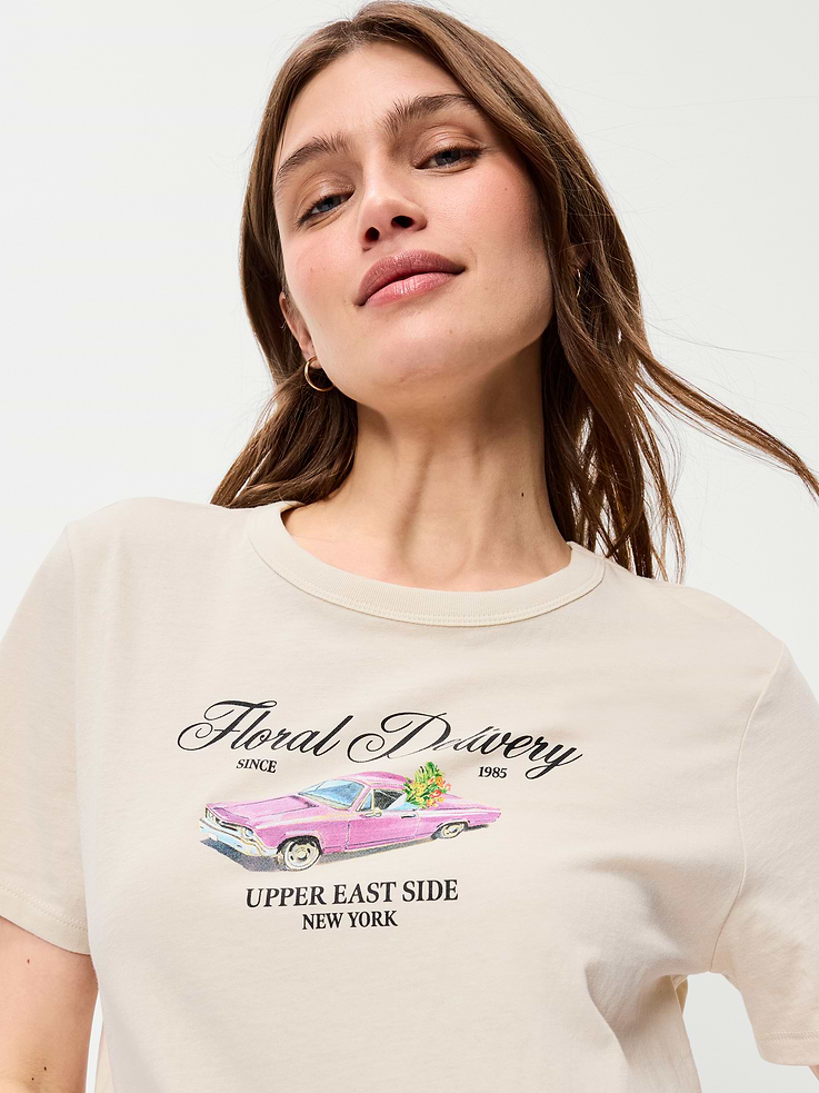 Image number 3 showing, EveryWear Crew-Neck Graphic T-Shirt