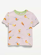 Image number 1 showing, Printed Short-Sleeve T-Shirt for Toddler Boys