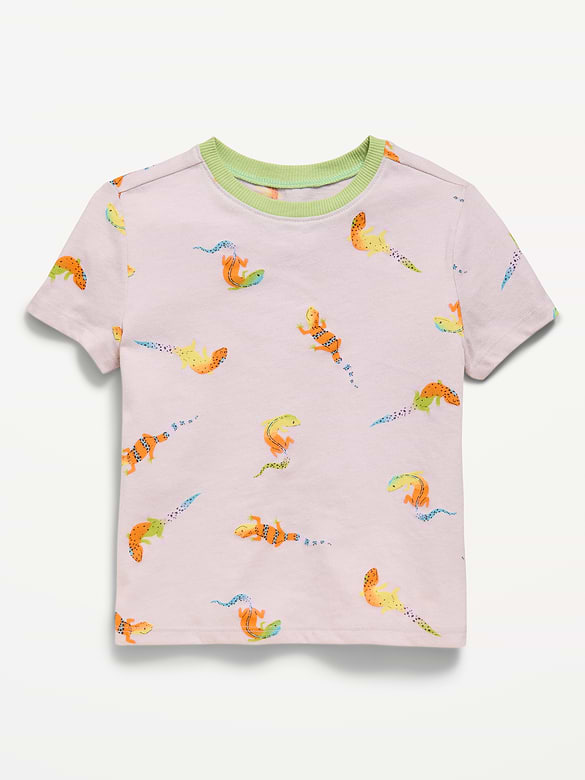 Printed Short-Sleeve T-Shirt for Toddler Boys