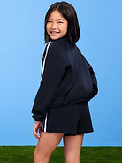 Image number 2 showing, High-Waisted USA Shorts for Girls