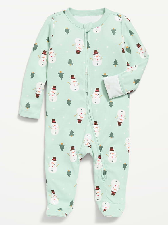 2-Way-Zip Sleep & Play Footed One-Piece for Baby
