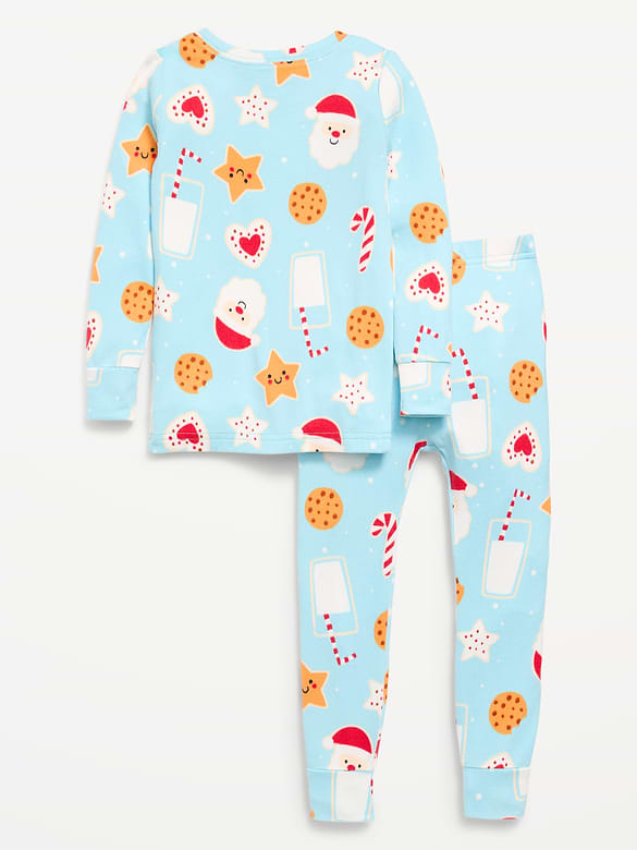 Cozy Printed Snug-Fit Pajama Set for Toddler & Baby