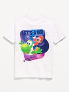 Image number 1 showing, Super Mario™ Gender-Neutral Graphic T-Shirt for Kids