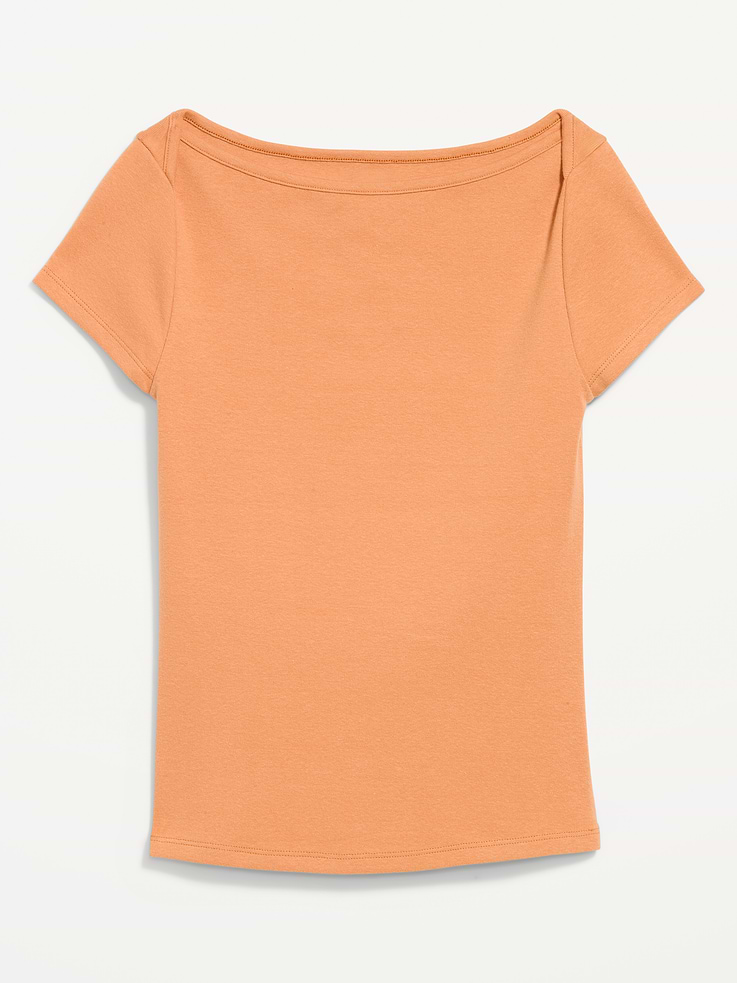 Image number 3 showing, Snug Boatneck T-Shirt