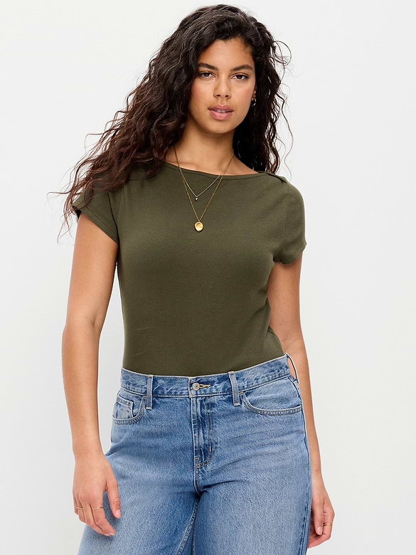 Snug Boatneck T-Shirt