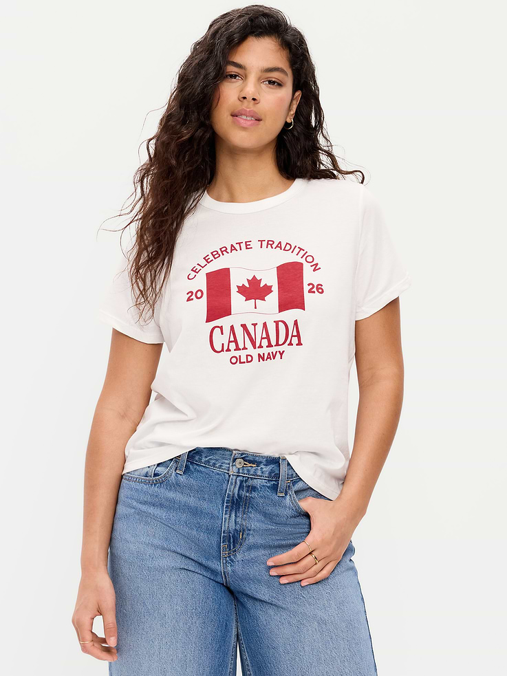 L'image numéro 6 présente T-shirt à imprimé de drapeau