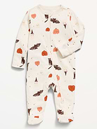Image number 1 showing, 2-Way-Zip Sleep & Play Footed One-Piece for Baby