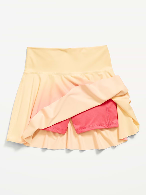 High-Waisted PowerSoft Skort for Girls