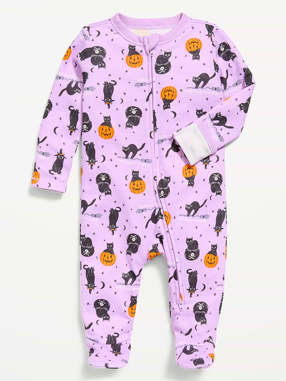 2-Way-Zip Sleep & Play Footed One-Piece for Baby