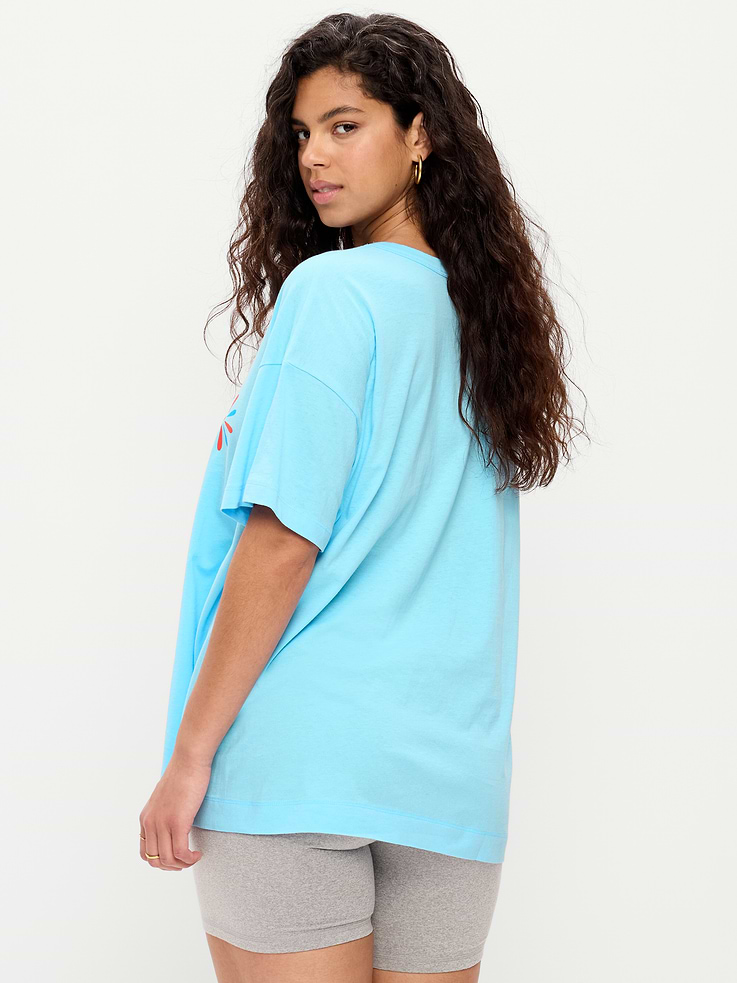 Image number 7 showing, Hello Kitty® Oversized Graphic Tunic T-Shirt