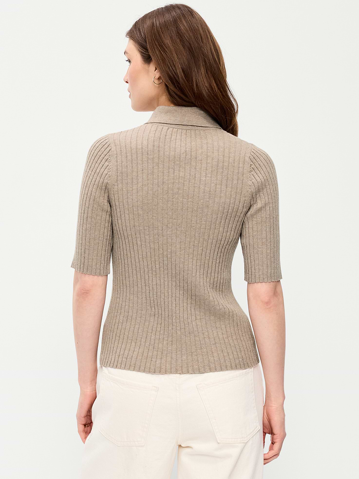 Image number 2 showing, Short-Sleeve Ribbed Polo