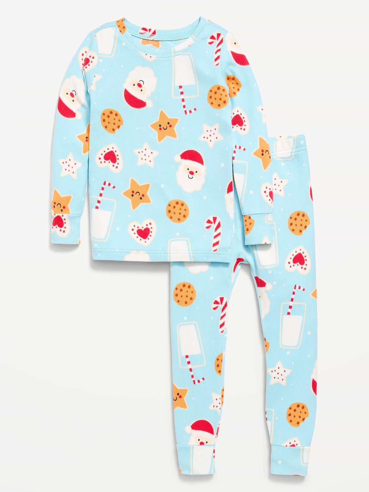 L'image numéro 1 présente Pyjama ajusté douillet à motif pour tout-petit et bébé