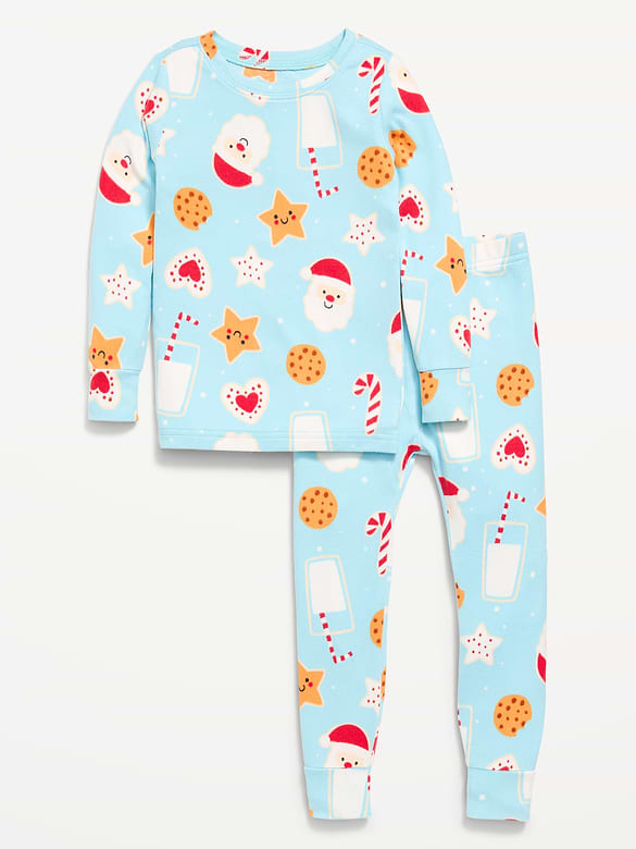 Cozy Printed Snug-Fit Pajama Set for Toddler & Baby