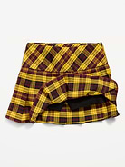 Image number 2 showing, Pleated Twill Skort for Girls