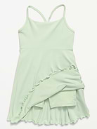 Image number 4 showing, StudioSmooth Sleeveless Athletic Dress for Girls