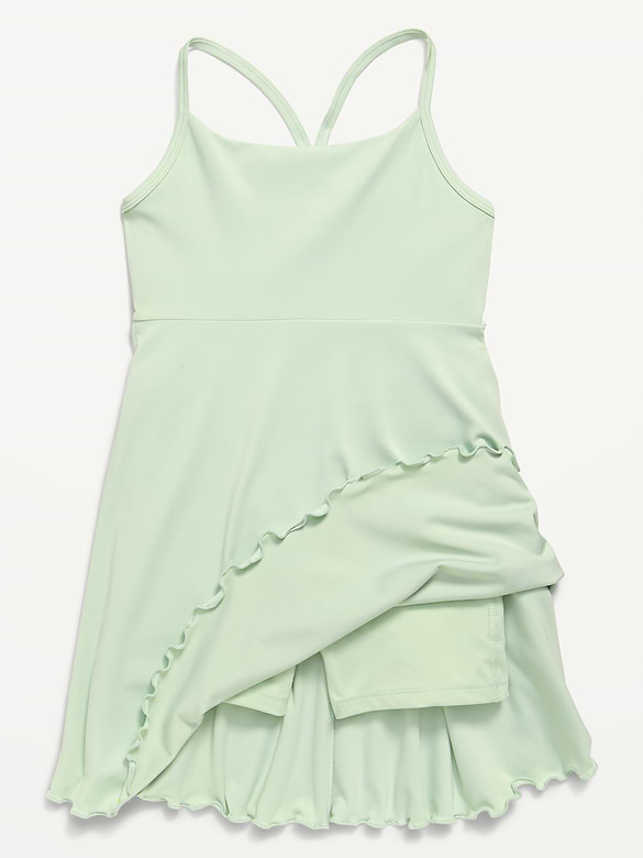 StudioSmooth Sleeveless Athletic Dress for Girls