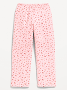 Image number 2 showing, High-Waisted Logo Graphic Wide-Leg Sweatpants for Girls