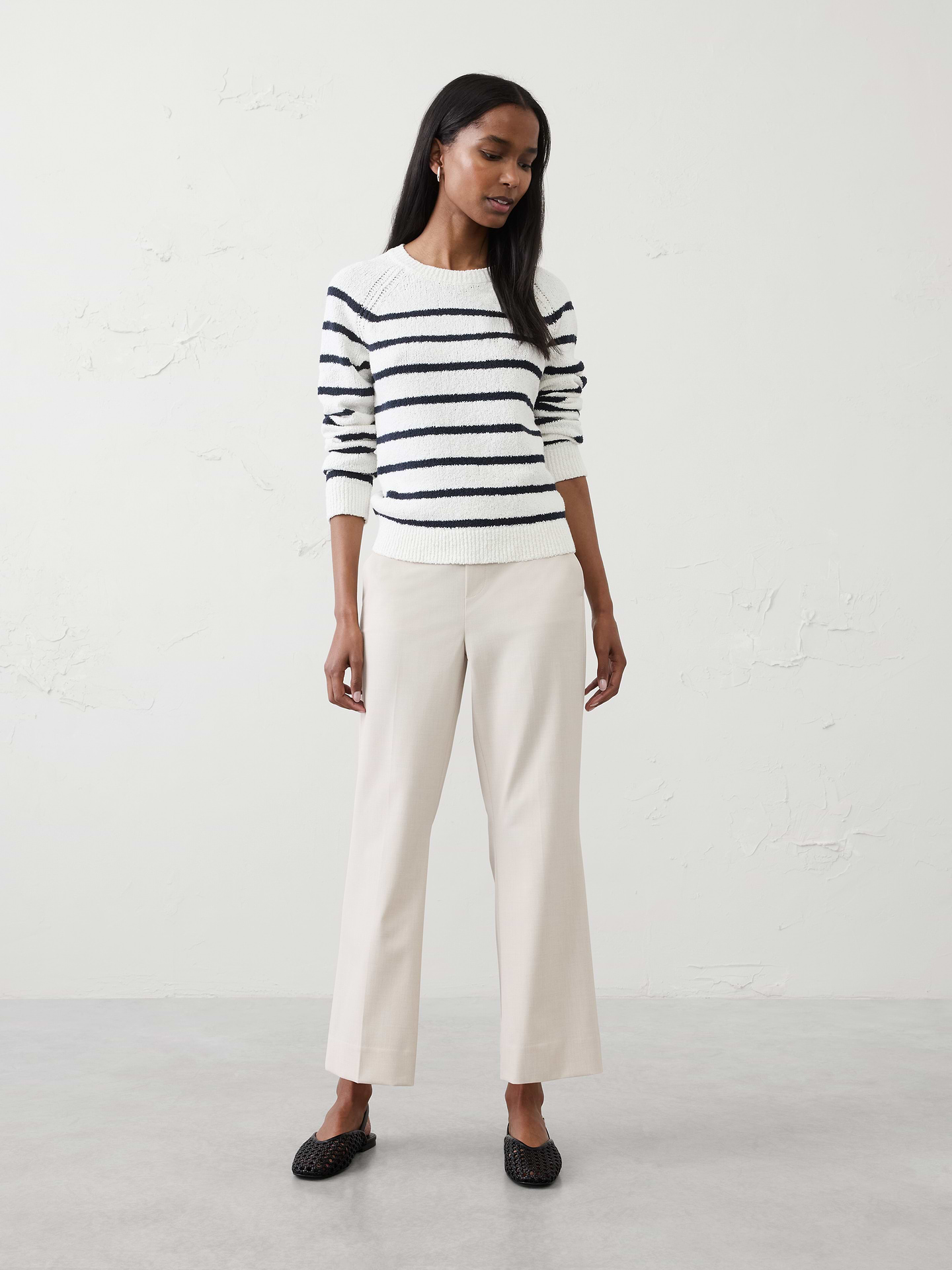 Image number 1 showing, Hayden Sculpted Bootcut High-Rise Stretch Cropped Pant