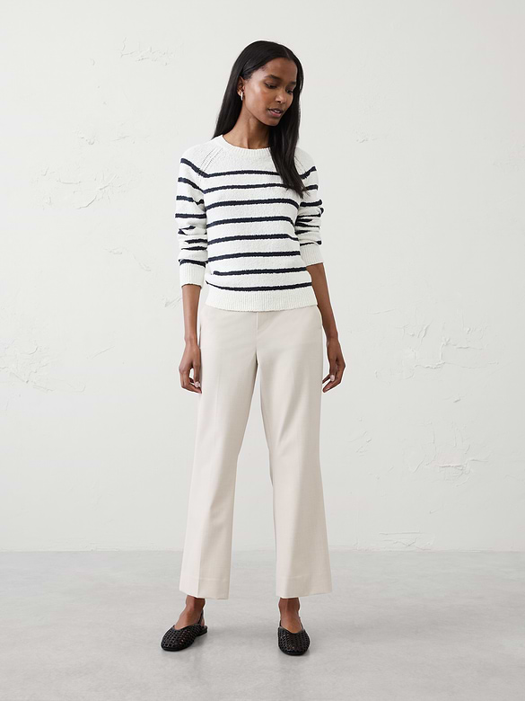 Hayden Sculpted Bootcut High-Rise Stretch Cropped Pant