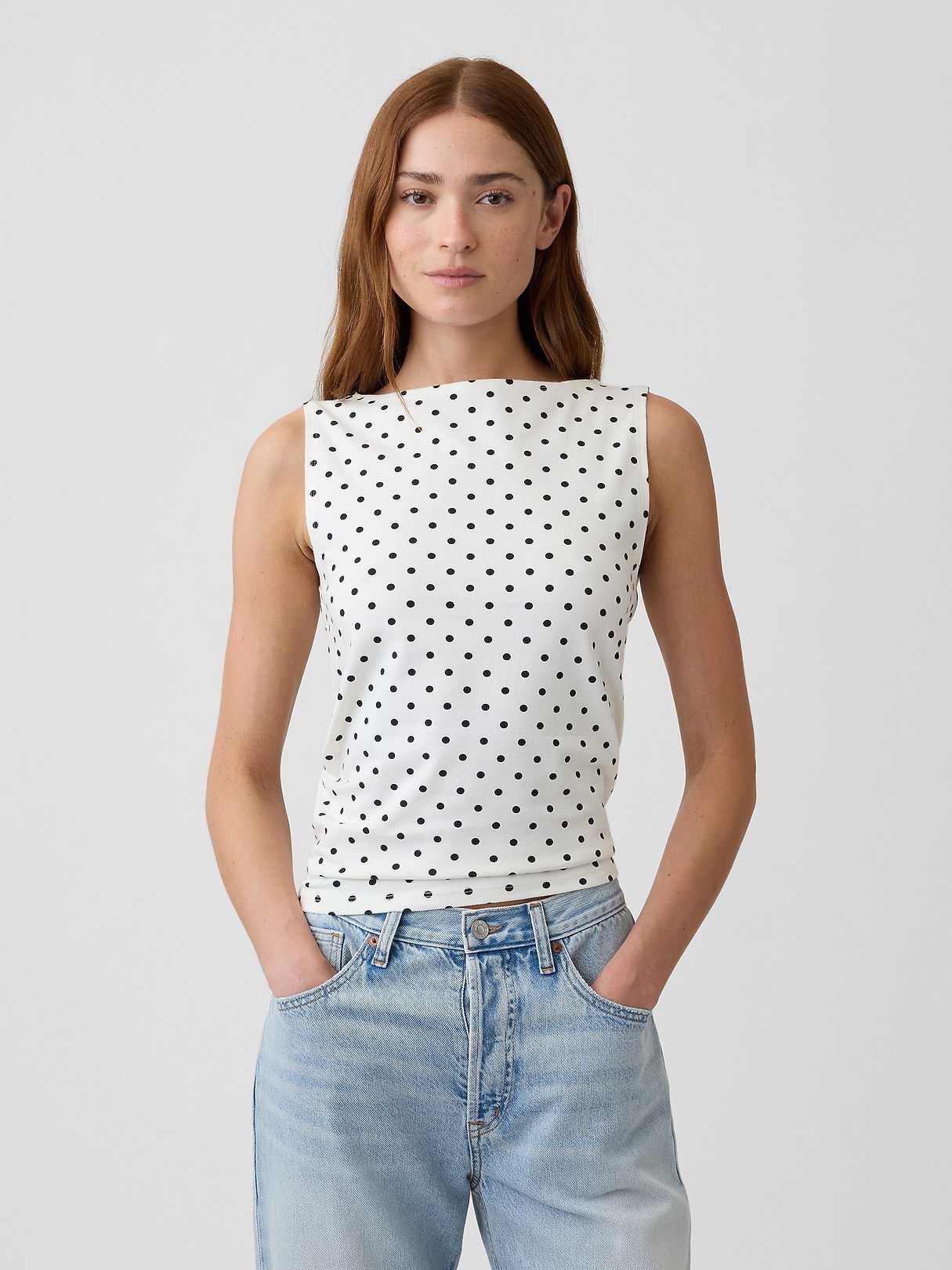 Boatneck Tank Top | Gap Factory