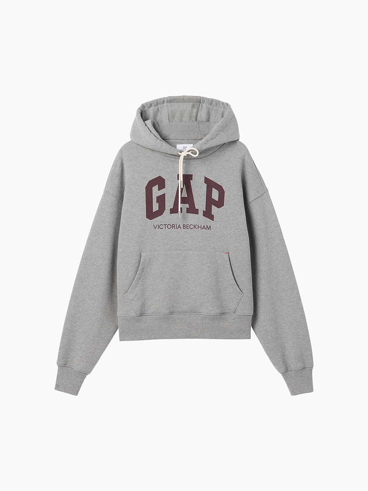 Image 4 of 4, Gap × Victoria Beckham Heavyweight French Terry Hoodie