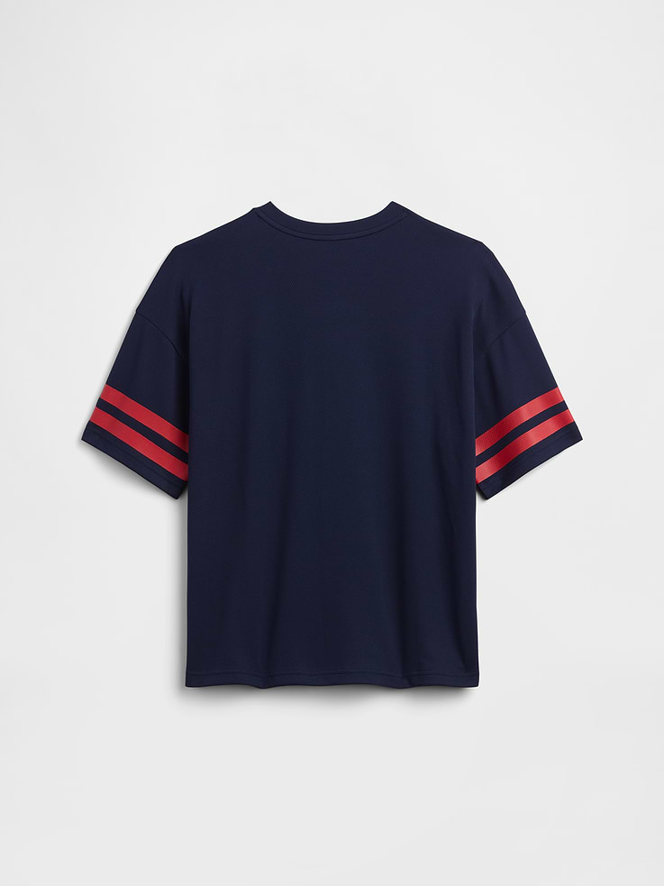 Image number 2 showing, Kids Relaxed Mesh Soccer T-Shirt