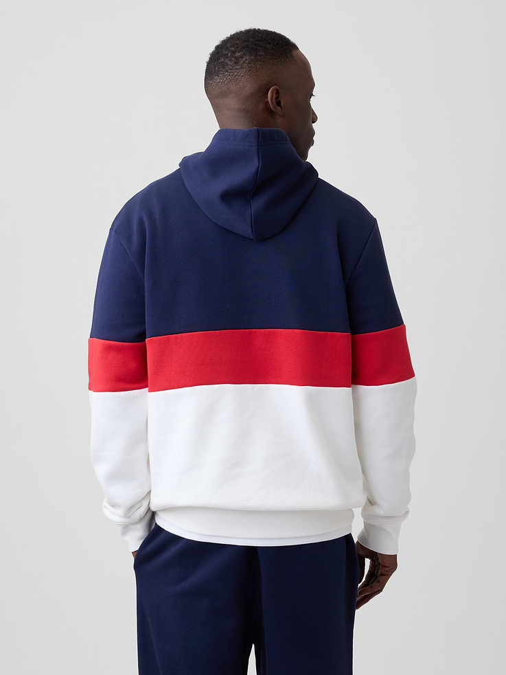 Image number 2 showing, Adult Relaxed Gap Logo Colorblock Hoodie