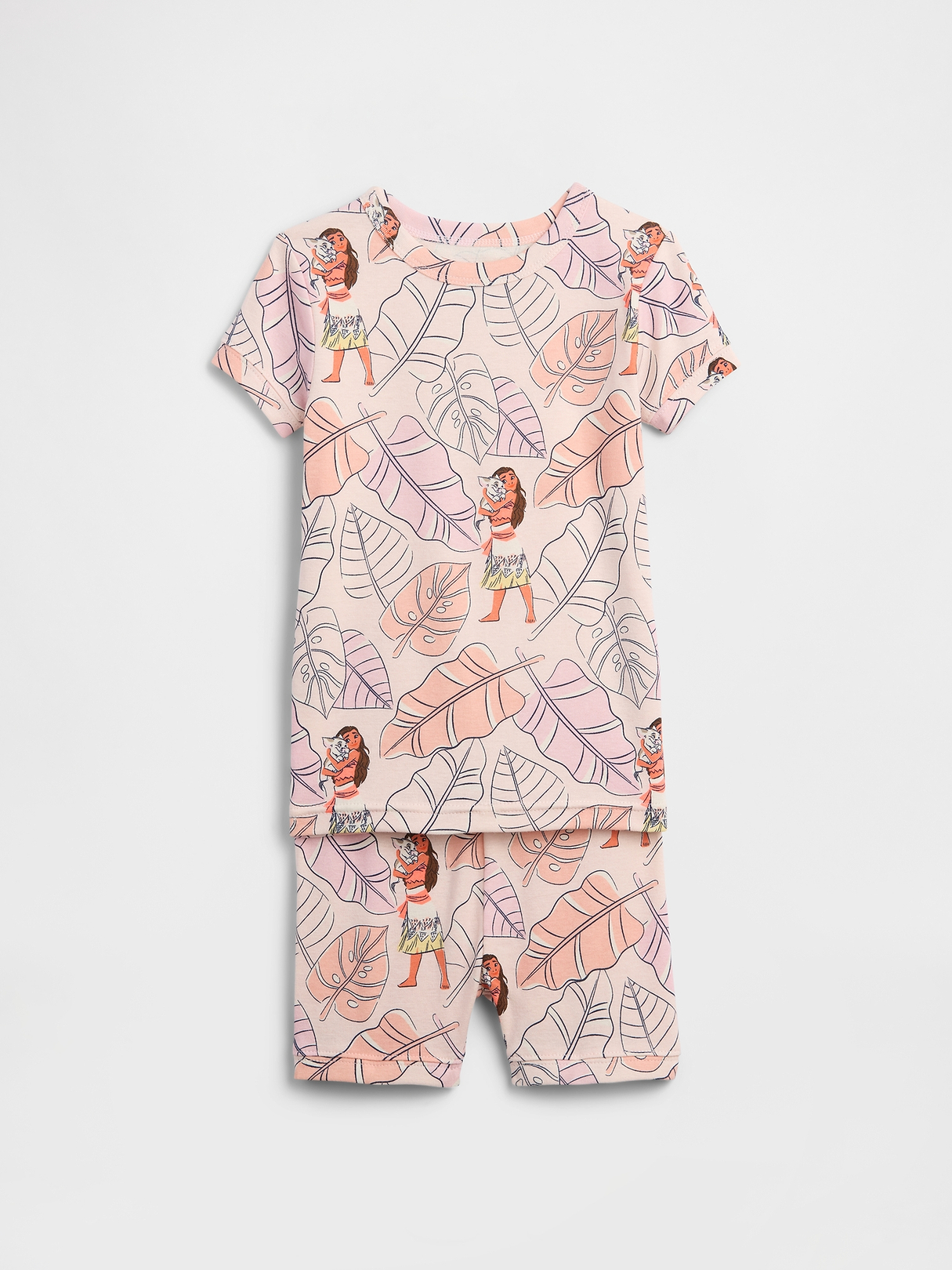 Kids & babyGap × Disney Moana Print PJ Set | Gap Factory