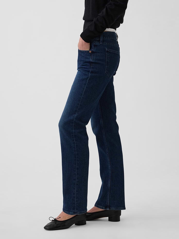 Image number 3 showing, Low Rise '90s Slim Straight Jeans