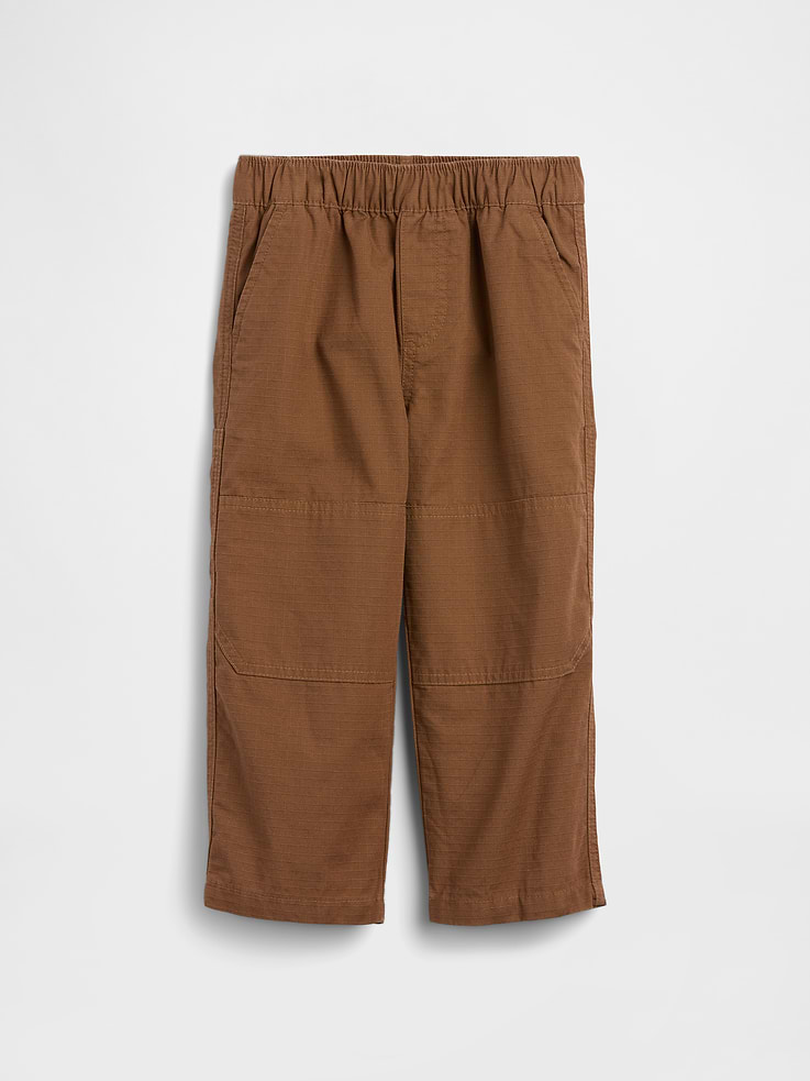 Image number 2 showing, Toddler Pull-On Baggy Double-Knee Carpenter Pants