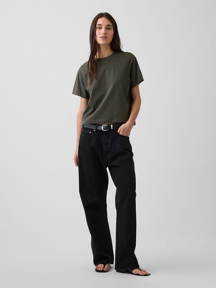 Image number 2 showing, Organic Cotton VintageSoft Relaxed T-Shirt