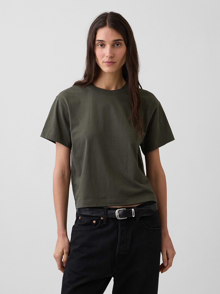 Image number 1 showing, Organic Cotton VintageSoft Relaxed T-Shirt