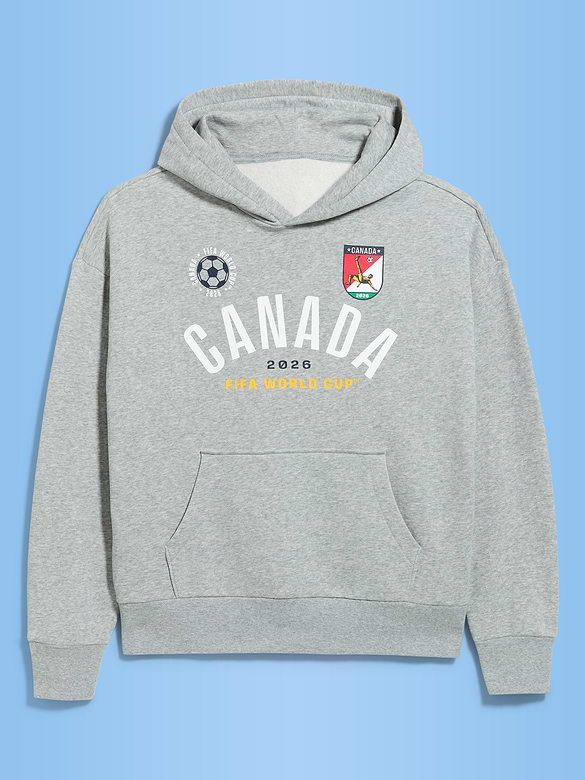 FIFA World Cup 26™ Canada Oversized Pullover Hoodie for Men