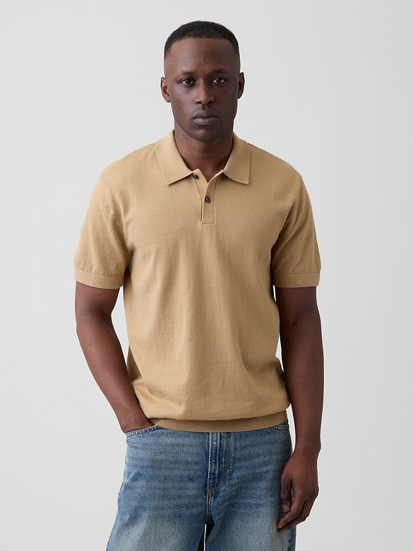 Sweater Polo Shirt
