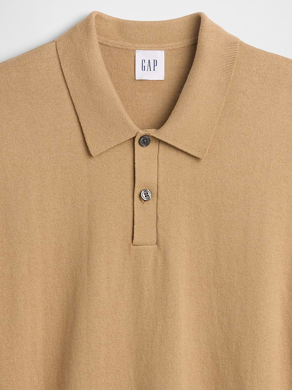Sweater Polo Shirt