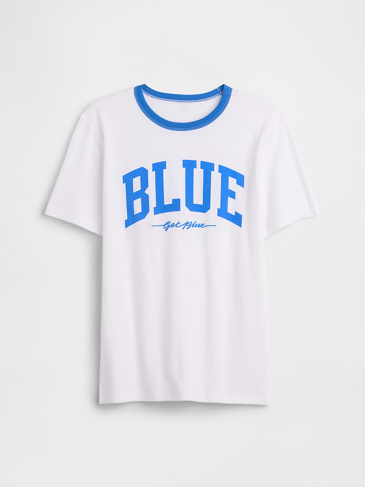 Image number 1 showing, Kids Get Blue Ringer Graphic T-Shirt