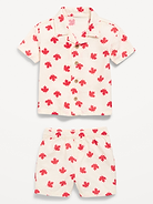 Image number 2 showing, Short-Sleeve Linen-Blend Shirt and Shorts Set for Baby