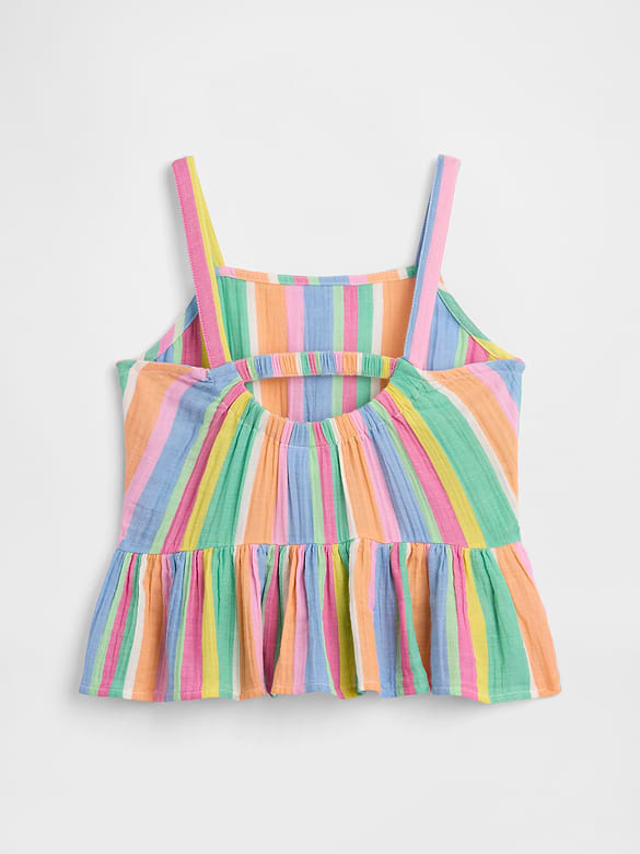 Kids Peplum Tank Top