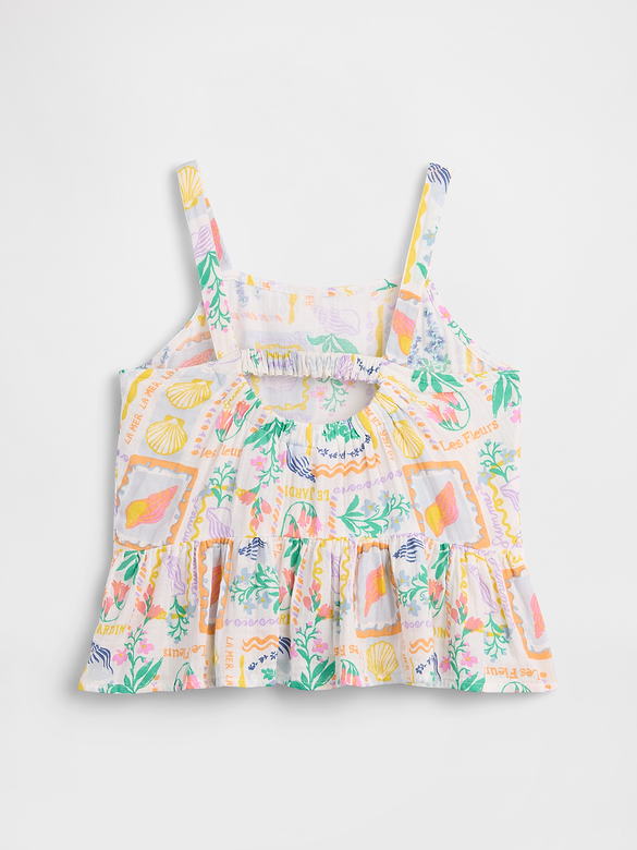 Kids Peplum Tank Top
