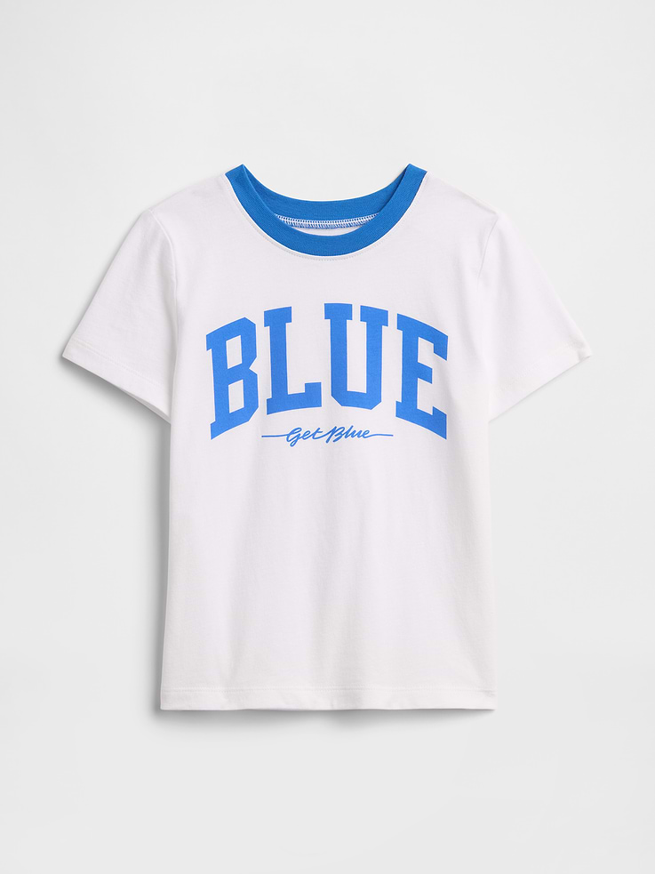 Image number 1 showing, babyGap Get Blue Ringer Graphic T-Shirt