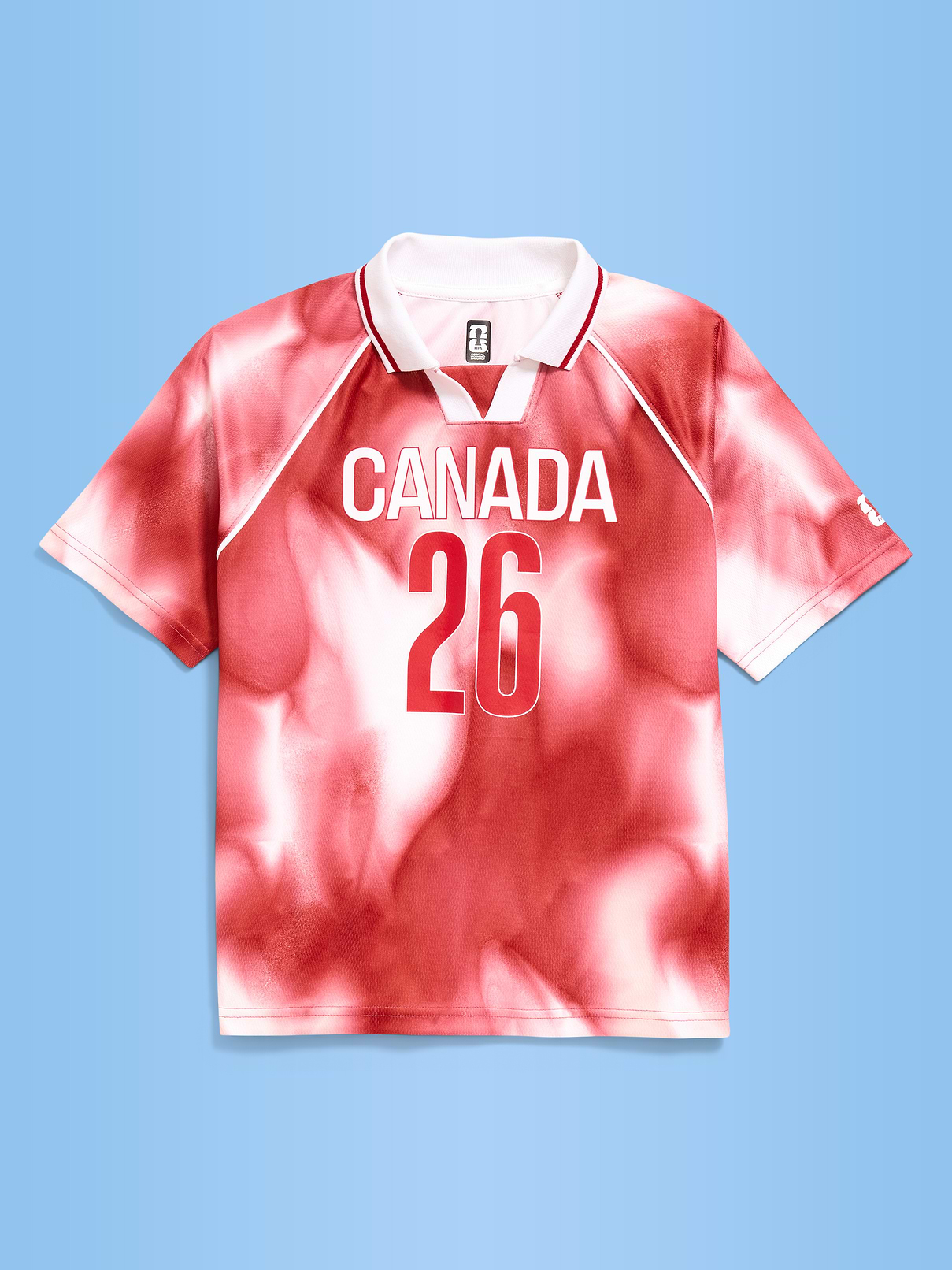 Image number 1 showing, FIFA World Cup 26™ Canada Lifestyle Collared Jersey T-Shirt for Kids