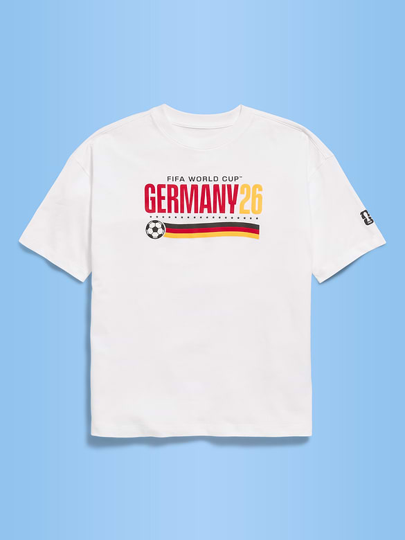 FIFA World Cup 26™ Germany Oversized Graphic T-Shirt for Boys