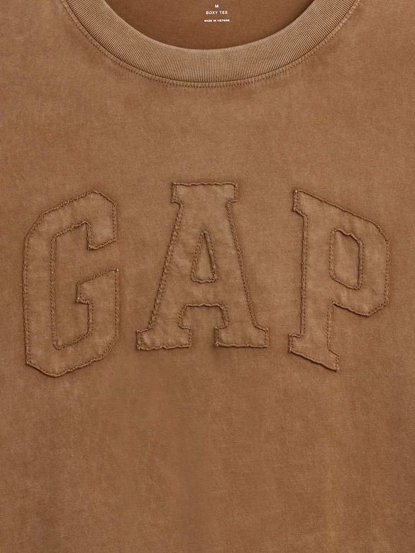 Everyday Soft Boxy Gap Logo T-Shirt