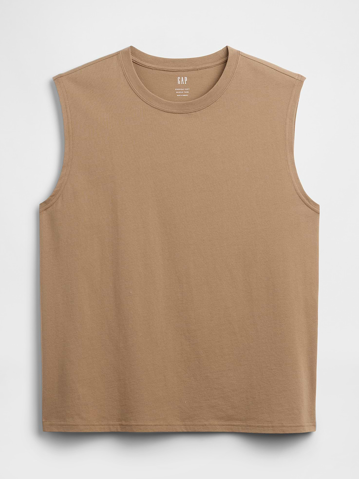Image number 5 showing, Everyday Soft Relaxed Muscle Tank Top