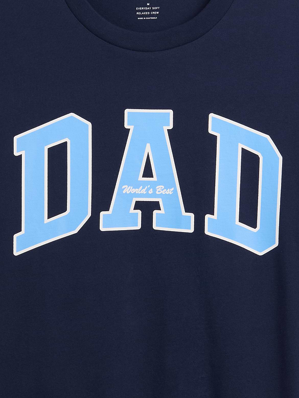 Everyday Soft Relaxed Dad Graphic T-Shirt