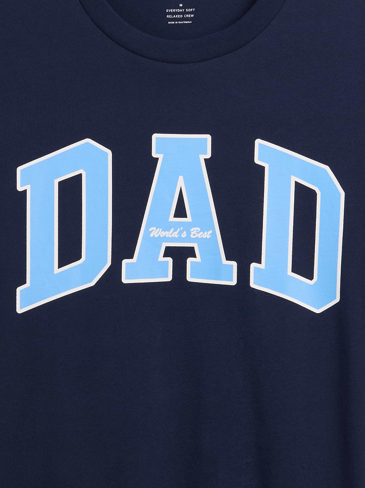 Image number 4 showing, Everyday Soft Relaxed Dad Graphic T-Shirt