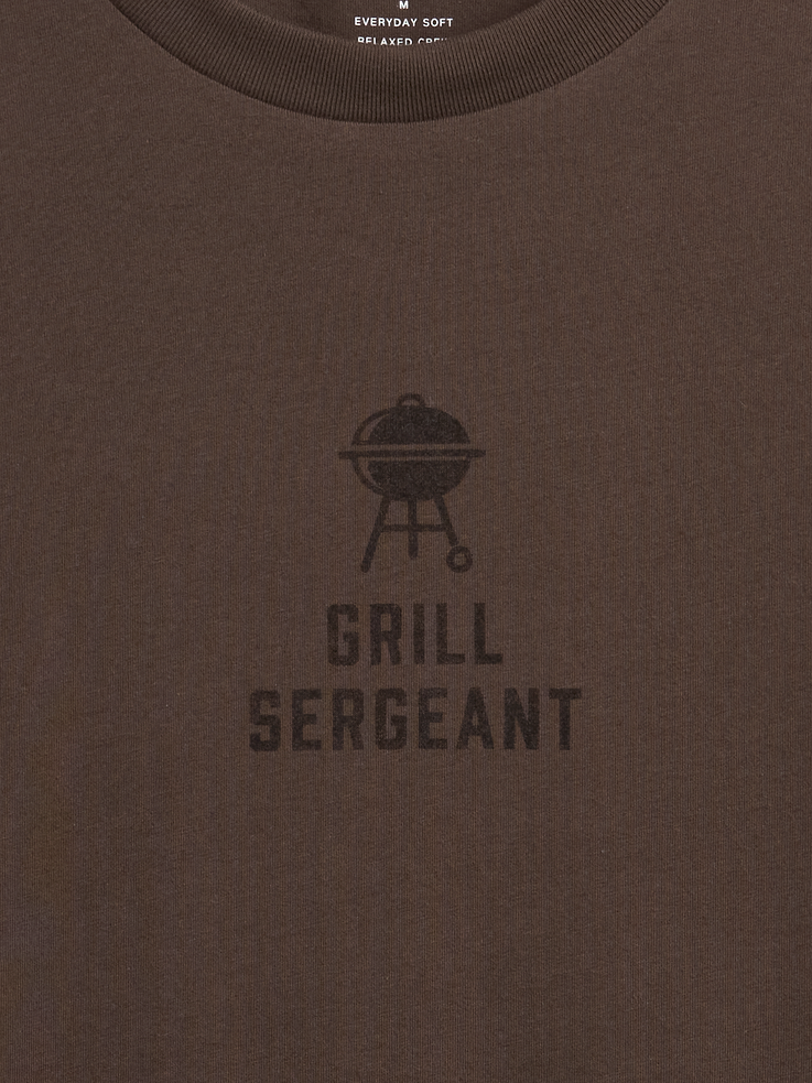 Image number 4 showing, Everyday Soft Relaxed Grill Sergeant Graphic T-Shirt